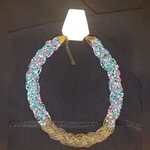 Braided Beads Necklace